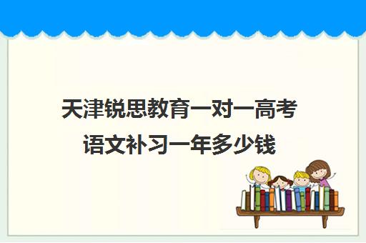 天津锐思教育一对一高考语文补习一年多少钱