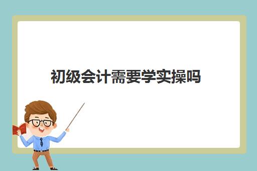 初级会计需要学实操吗(初级会计要学什么)