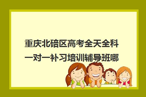 重庆北碚区高考全天全科一对一补习培训辅导班哪个好