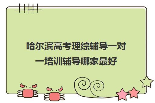哈尔滨高考理综辅导一对一培训辅导哪家最好(哈尔滨高中全日制培训机构有哪些)