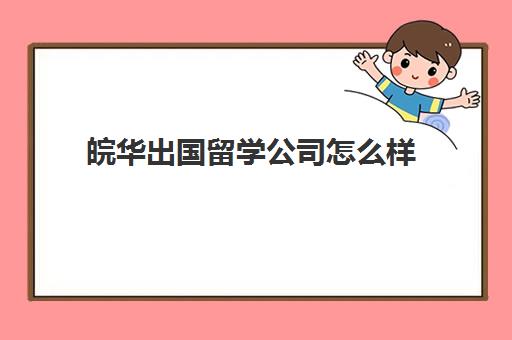 皖华出国留学公司怎么样(工作后出国留学)