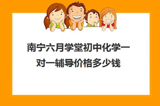 南宁六月学堂初中化学一对一辅导价格多少钱（初三化学网上一对一）