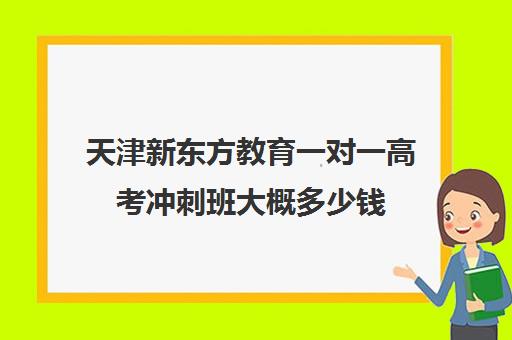 天津新东方教育一对一高考冲刺班大概多少钱(高考一对一辅导多少钱一小时) 天津新东方教育一对一高考冲刺班大概多少钱(高考一对一辅导多少钱一小时)