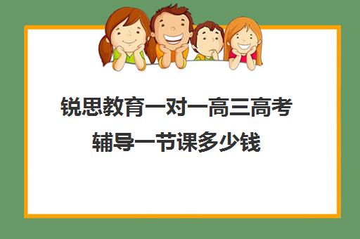 锐思教育一对一高三高考辅导一节课多少钱（高三一对一辅导）