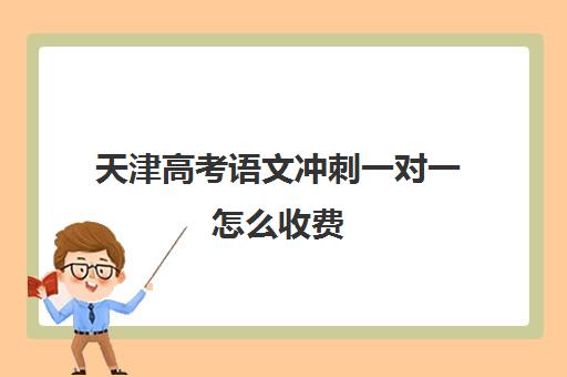 天津高考语文冲刺一对一怎么收费(高考一对一辅导多少钱一小时)