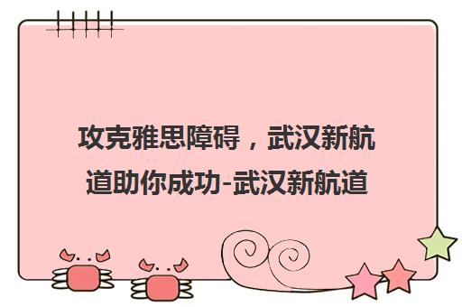 攻克雅思障碍，武汉新航道助你成功-武汉新航道培训学校